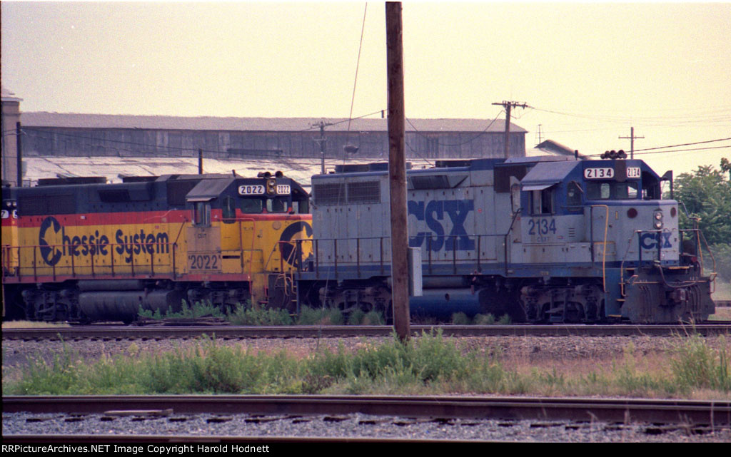 CSX 2134 & 2022